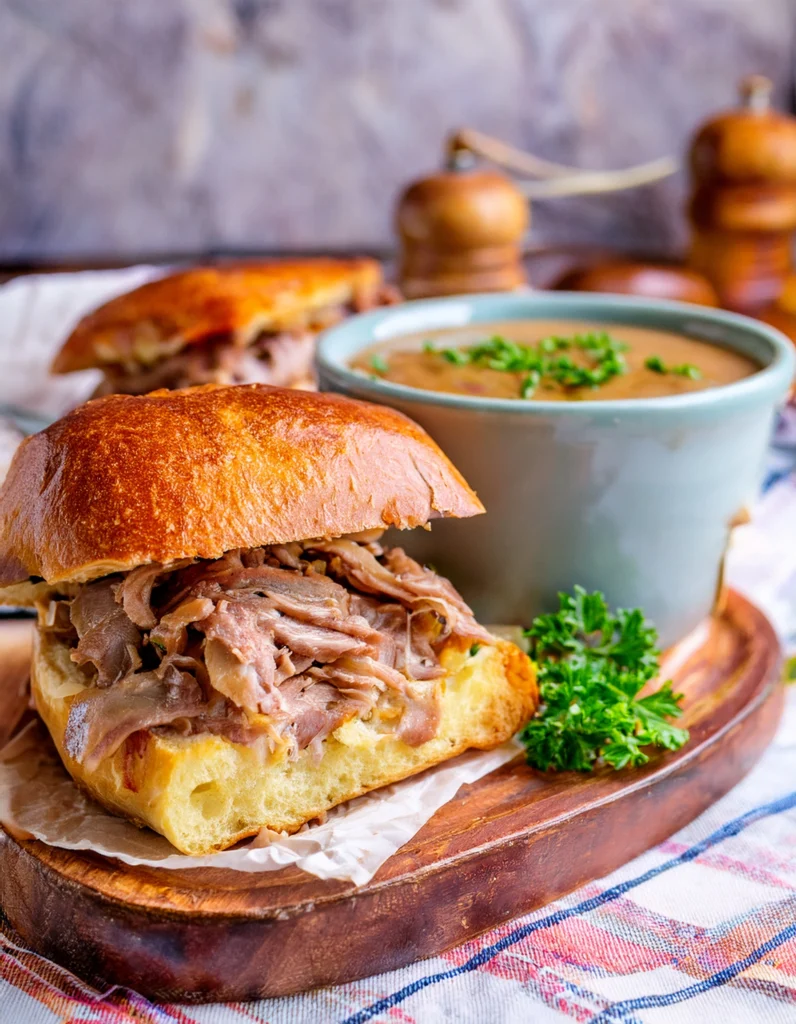 French Dip Sandwiches