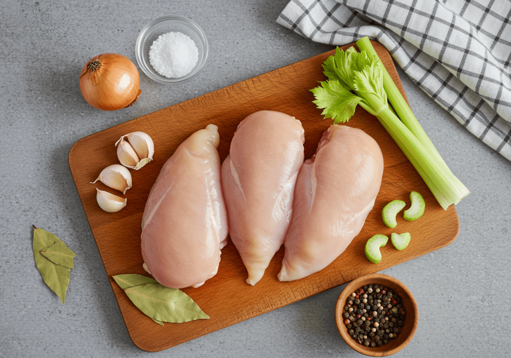 how long to boil chicken breast