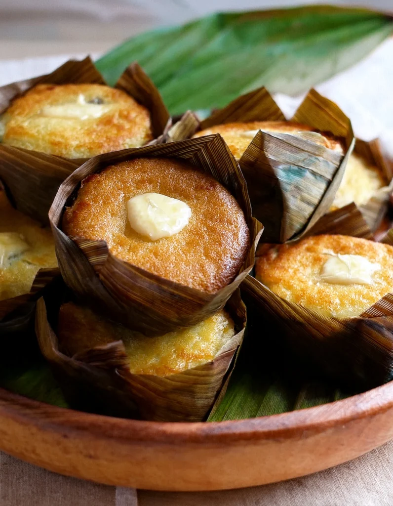 filipino desserts Bibingka Coconut Rice Cake